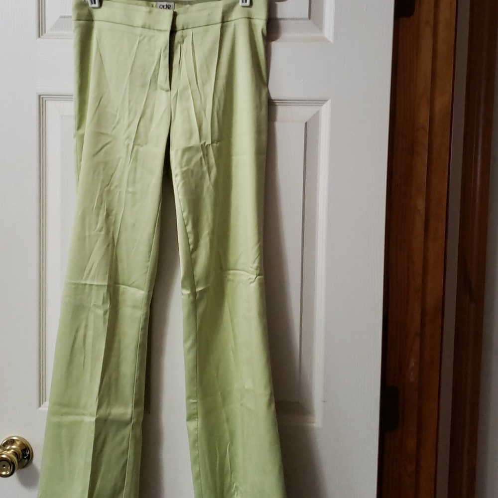 Cache Light Green Pants Size 2